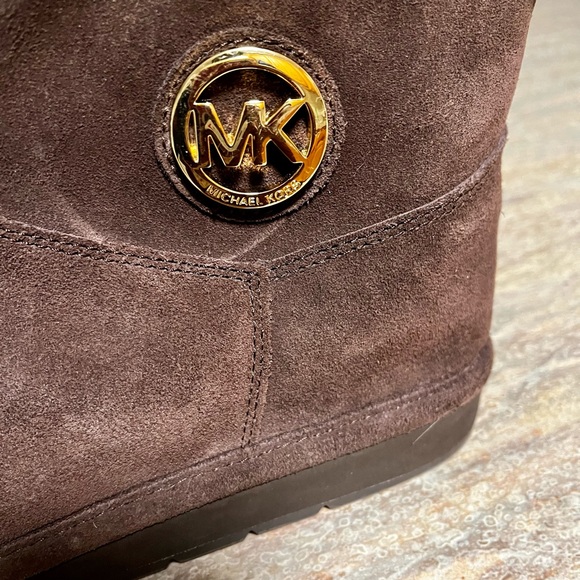 Michael Kors MK ankle boots w/ genuine sheep fur lining - Picture 12 of 14